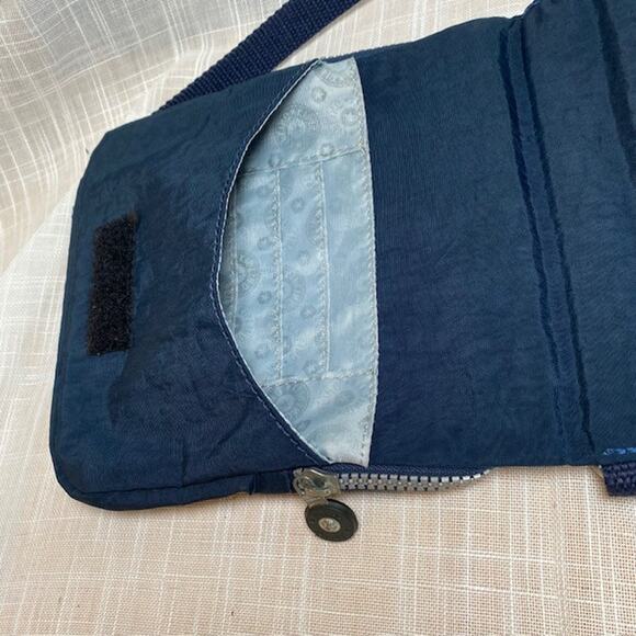 KIPLING Eldorado Navy Blue Crossbody Bag with Adjustable Strap - Picture 5 of 9